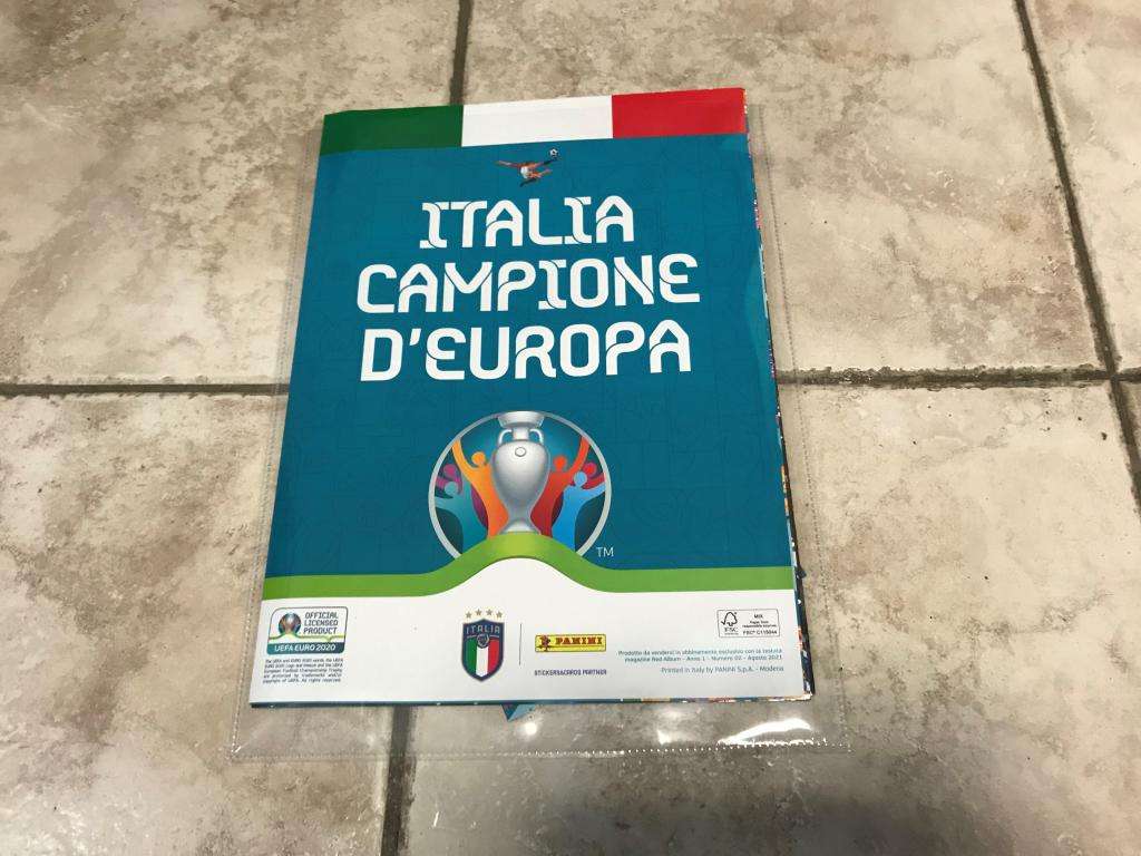 Album c Euro 2020 Italia Campione d' Europa